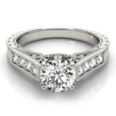 Engagement Rings Single Row Prong Set - TN84419